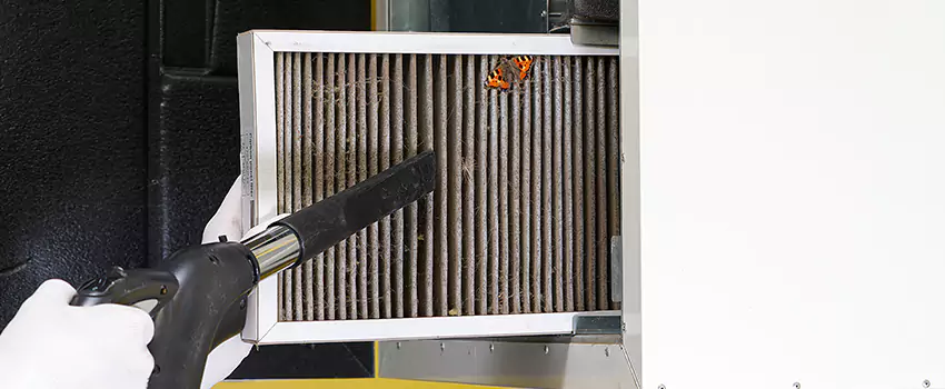 Clogged Air Duct Cleaning Process in The Crossings, FL