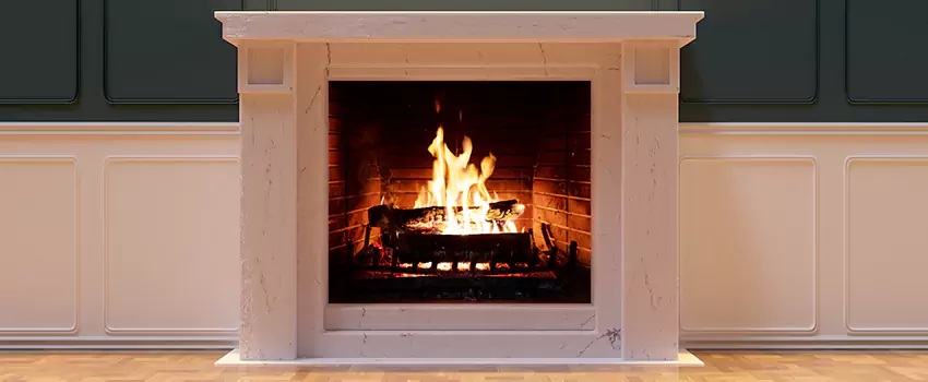 Decorative Electric Fireplace Installation in The Crossings, Florida