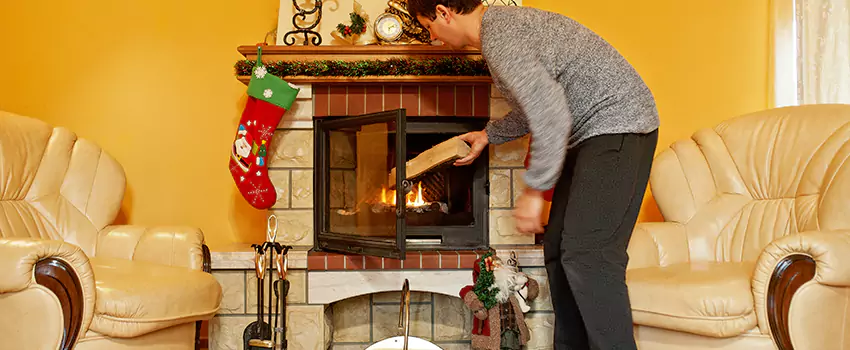 Gas to Wood-Burning Fireplace Conversion Services in The Crossings, Florida