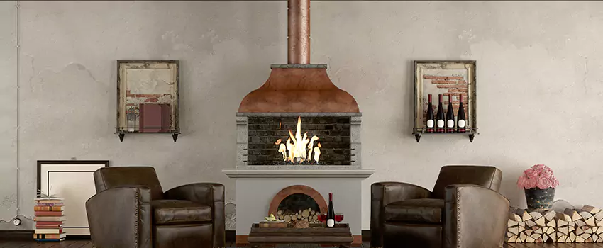 Thelin Hearth Products Providence Pellet Insert Fireplace Installation in The Crossings, FL
