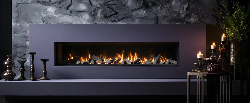 Ember Bed for Ventless Gas Fireplace in The Crossings, FL