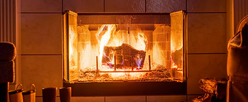 Monessen Hearth Courtyard Outdoor Gas Fireplace Maintenance in The Crossings, FL